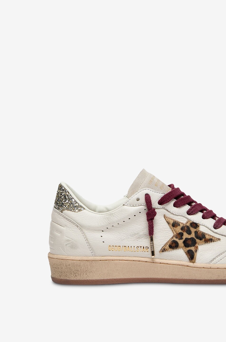 Super-Star Classic leather low-top sneakers with glitter star