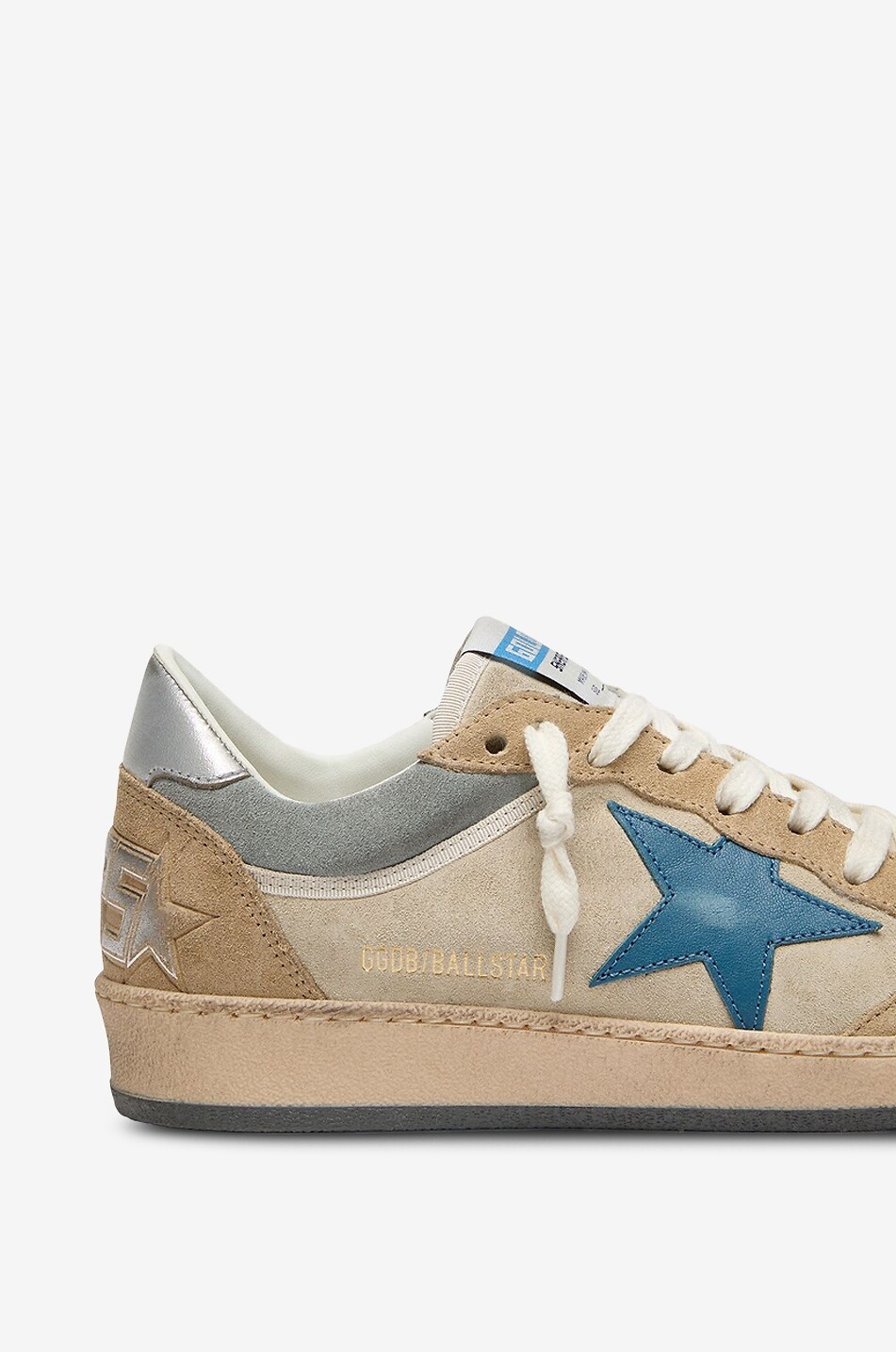GOLDEN GOOSE Ball Star suede low-top trainers Women [akeneo-beigefonce] 4
