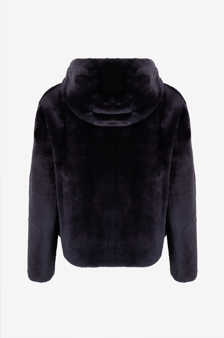 ARMA Exklusive verkürzte Wendejacke aus Shearling Samacita BG Damen DUNKELBLAU 3