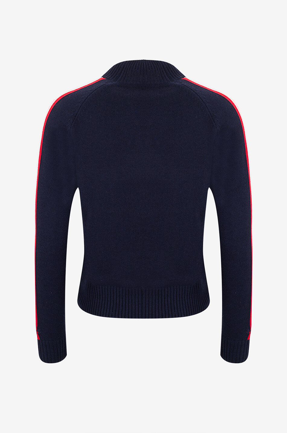 MC2 SAINT BARTH Pull en maille à col montant Ski Lover Femme BLEU FONCE 2