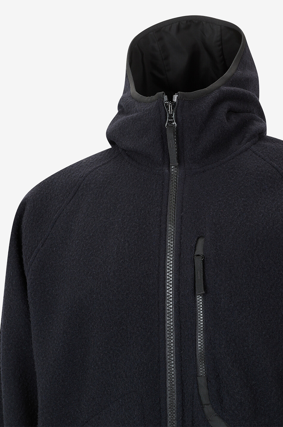 STONE ISLAND Kurze Wollblouson mit Stehkragen Herren DUNKELBLAU 3