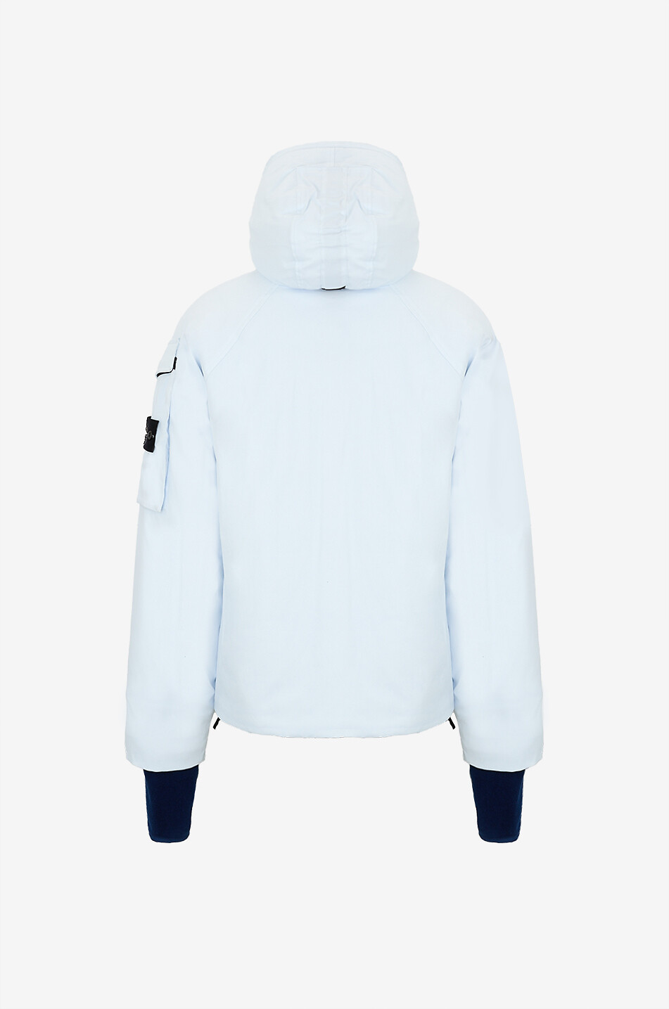 STONE ISLAND Kurze technische Parka mit Stehkragen Heritage Herren HELLBLAU 2
