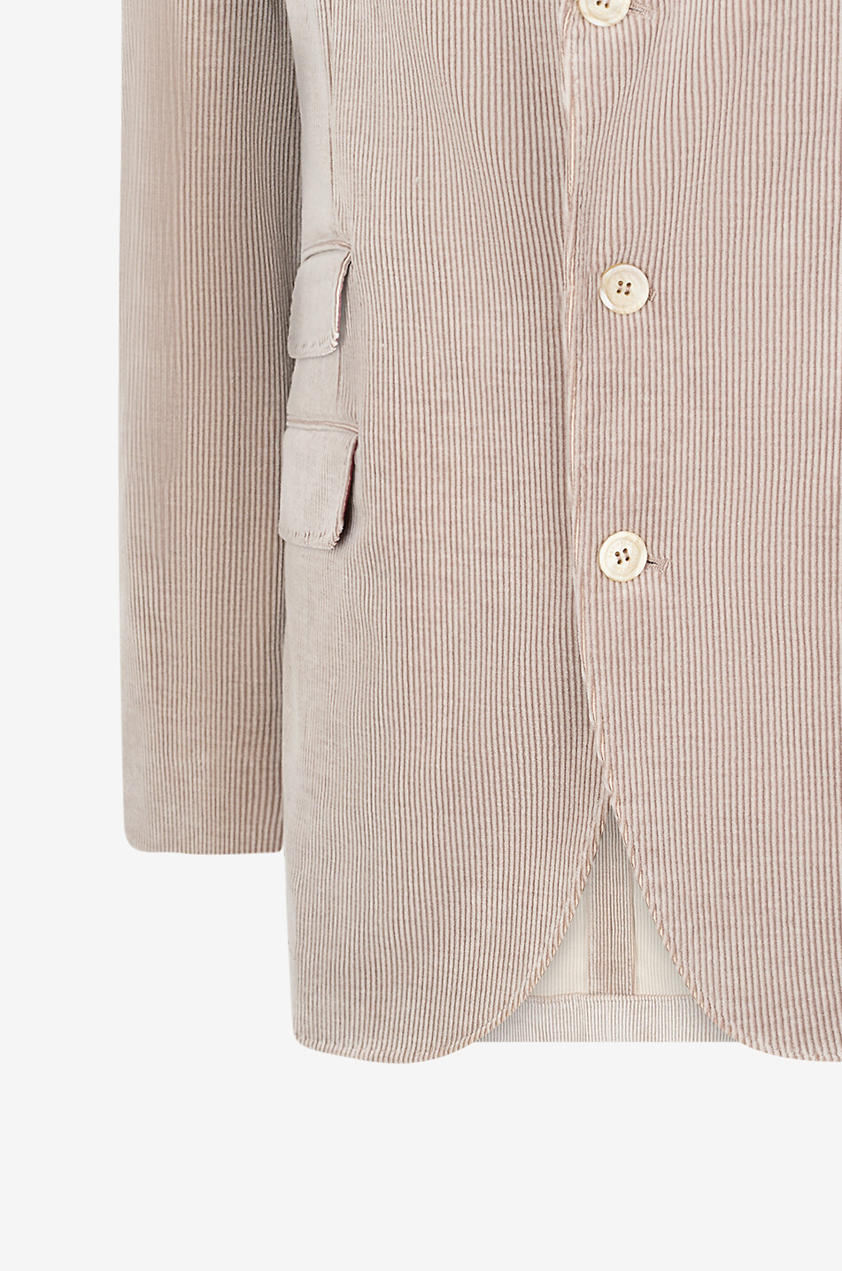 BRUNELLO CUCINELLI Kord-Jacke mit Brusttasche aus edlem Handwerksstoff Herren BEIGE 3