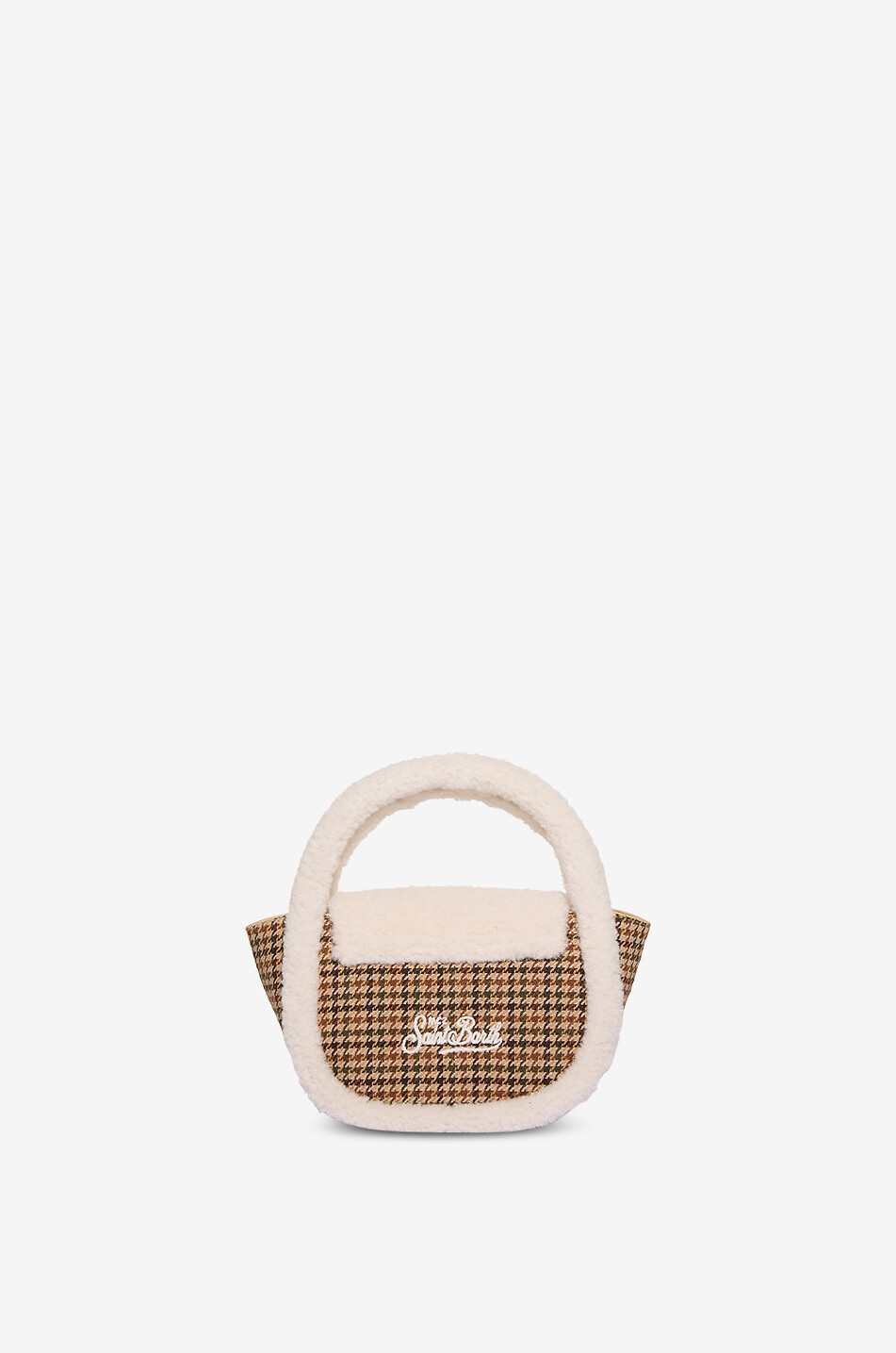 Handgefertigte Lammfell-Handtasche Gilda