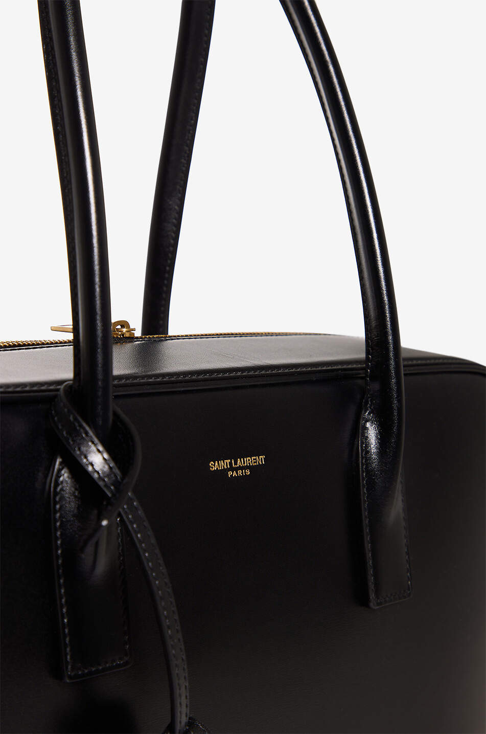 SAINT LAURENT PARIS Saint Laurent Sac de Jour smooth leather handbag Women BLACK 5