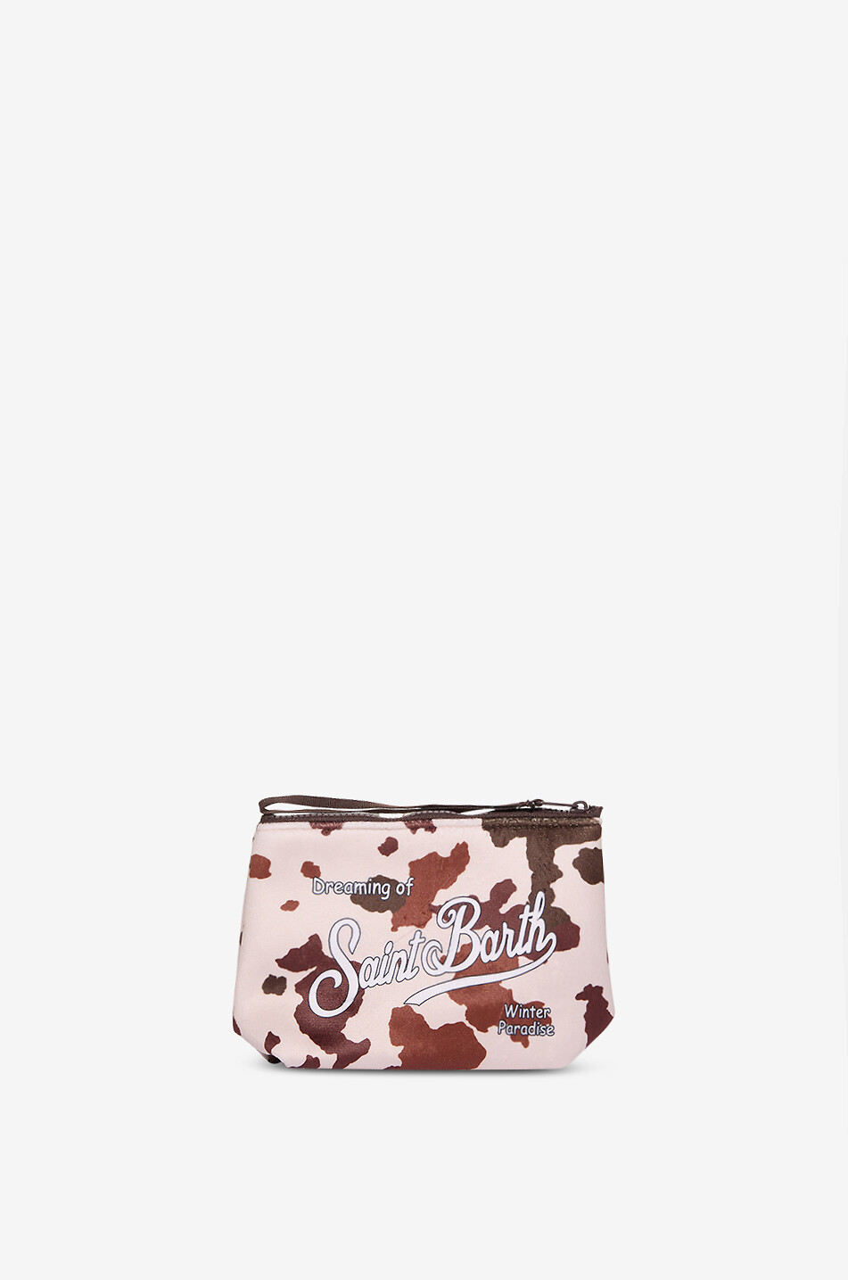 MC2 SAINT BARTH Aline patterned pouch Women BROWN 1