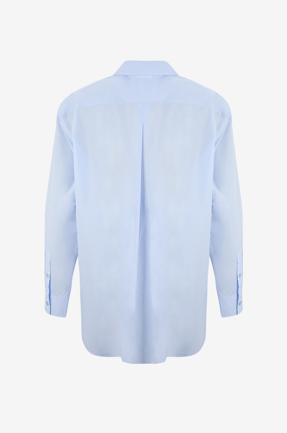 TOTEME Bio-Baumwoll-Langarm-Hemd Classic Tumbled Damen HELLBLAU 2