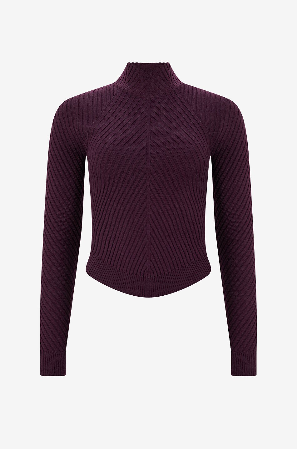 Turtleneck knitted sweater