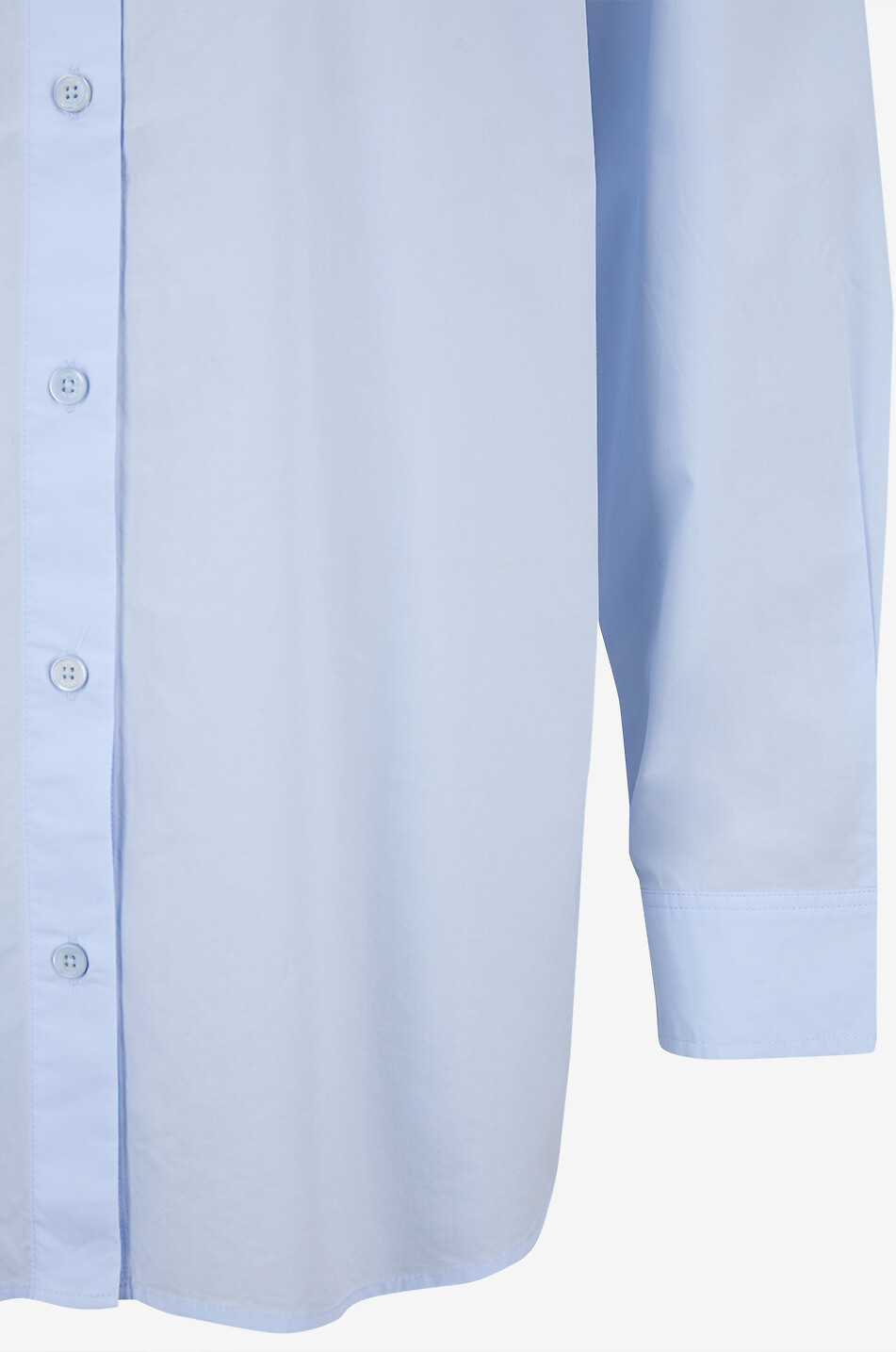 TOTEME Bio-Baumwoll-Langarm-Hemd Classic Tumbled Damen HELLBLAU 3