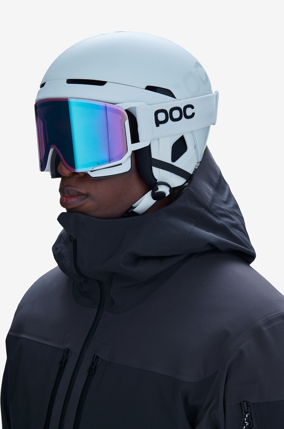 POC Ski-Helm mit MIPS-Technologie Obex BC Unisex WEISS 3