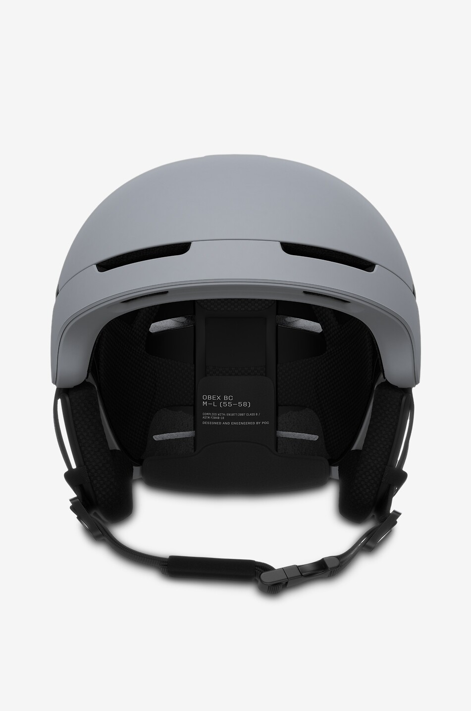 POC Casque de ski avec technologie MIPS Obex BC Unisexe GRIS 2
