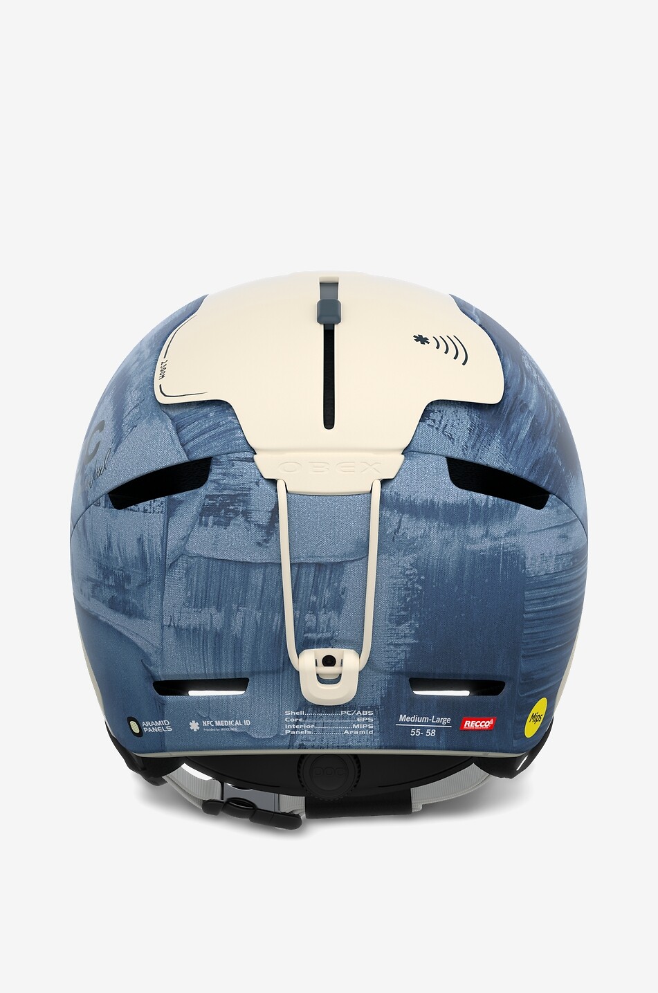 POC Casque de ski alpin Obex BC MIPS Unisexe BLEU 4