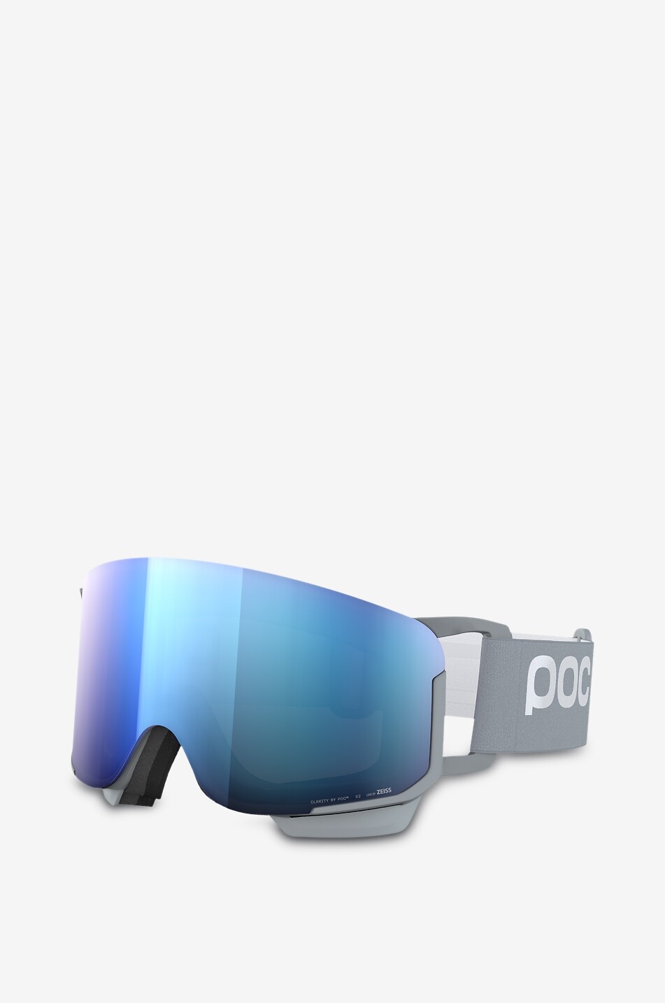 POC Masque de ski à écran medium Nexal Mid Unisexe GRIS 2