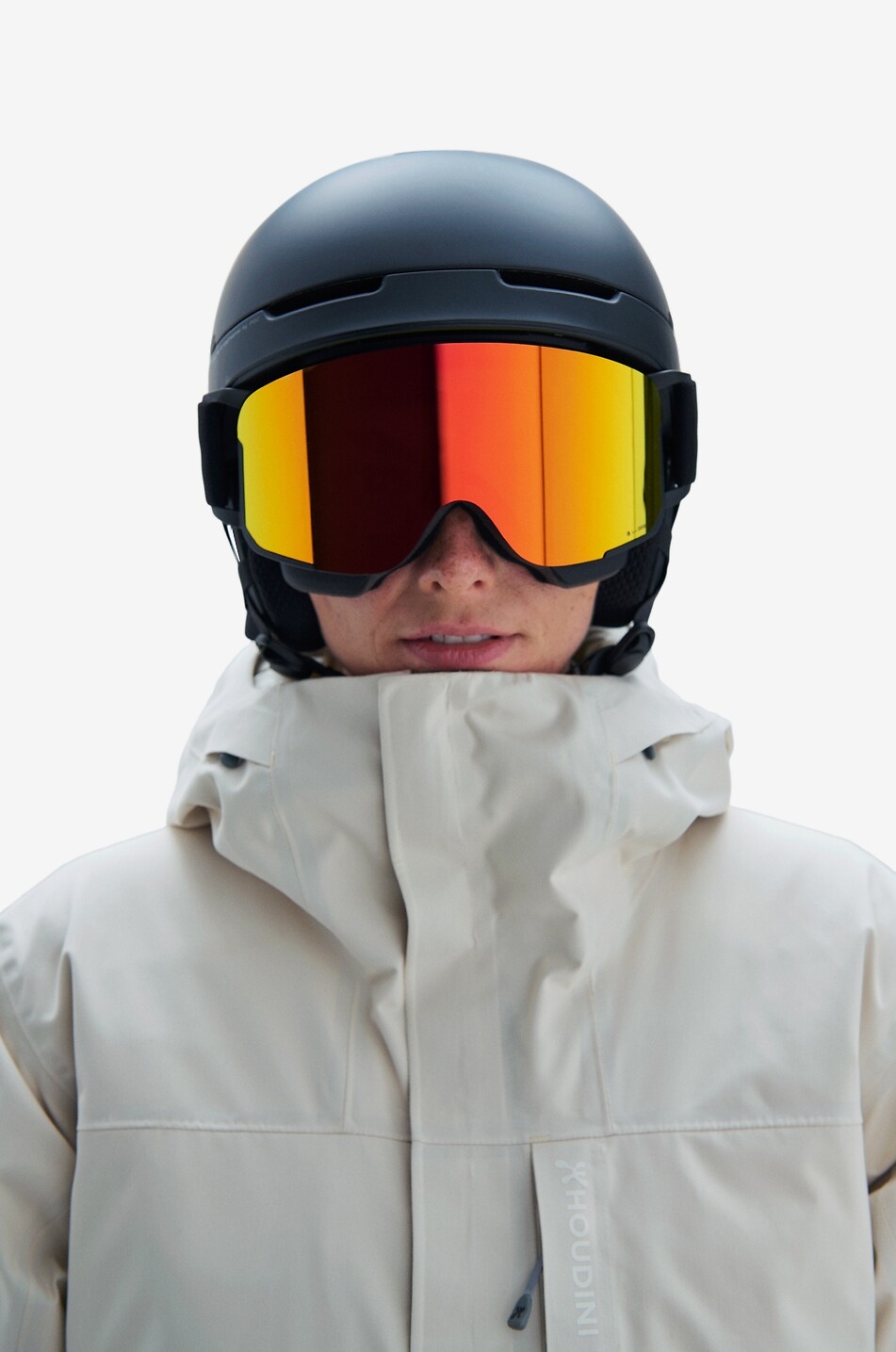 POC Nexal Mid medium screen ski goggles Unisex BLACK 4