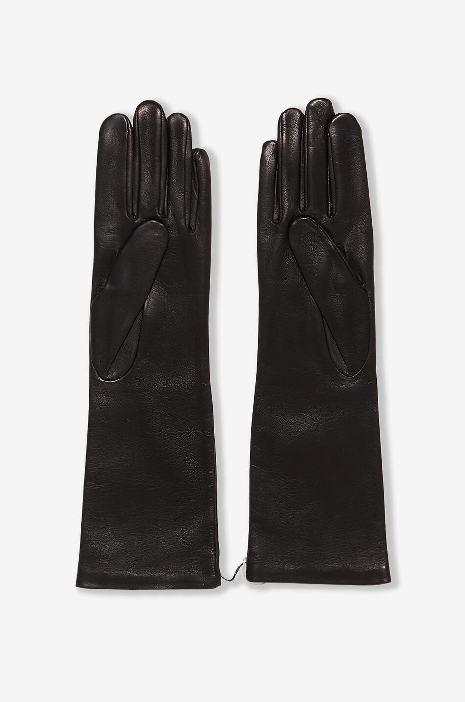 AGNELLE Lange Nappaleder-Handschuhe Celia Damen SCHWARZ 2