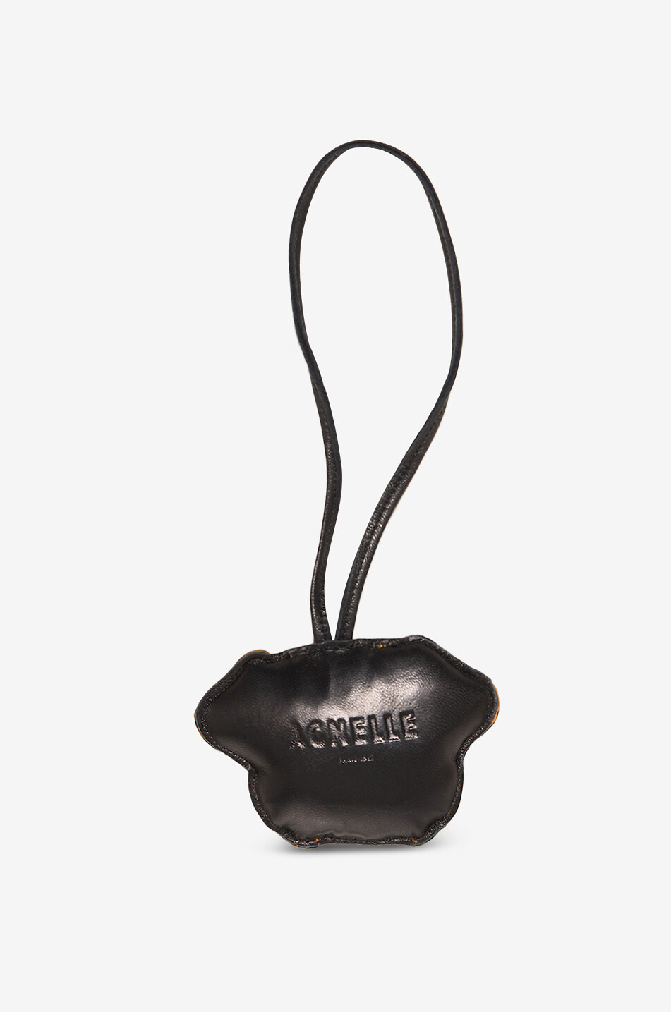 AGNELLE Bulldog charm keyring Women BROWN 2