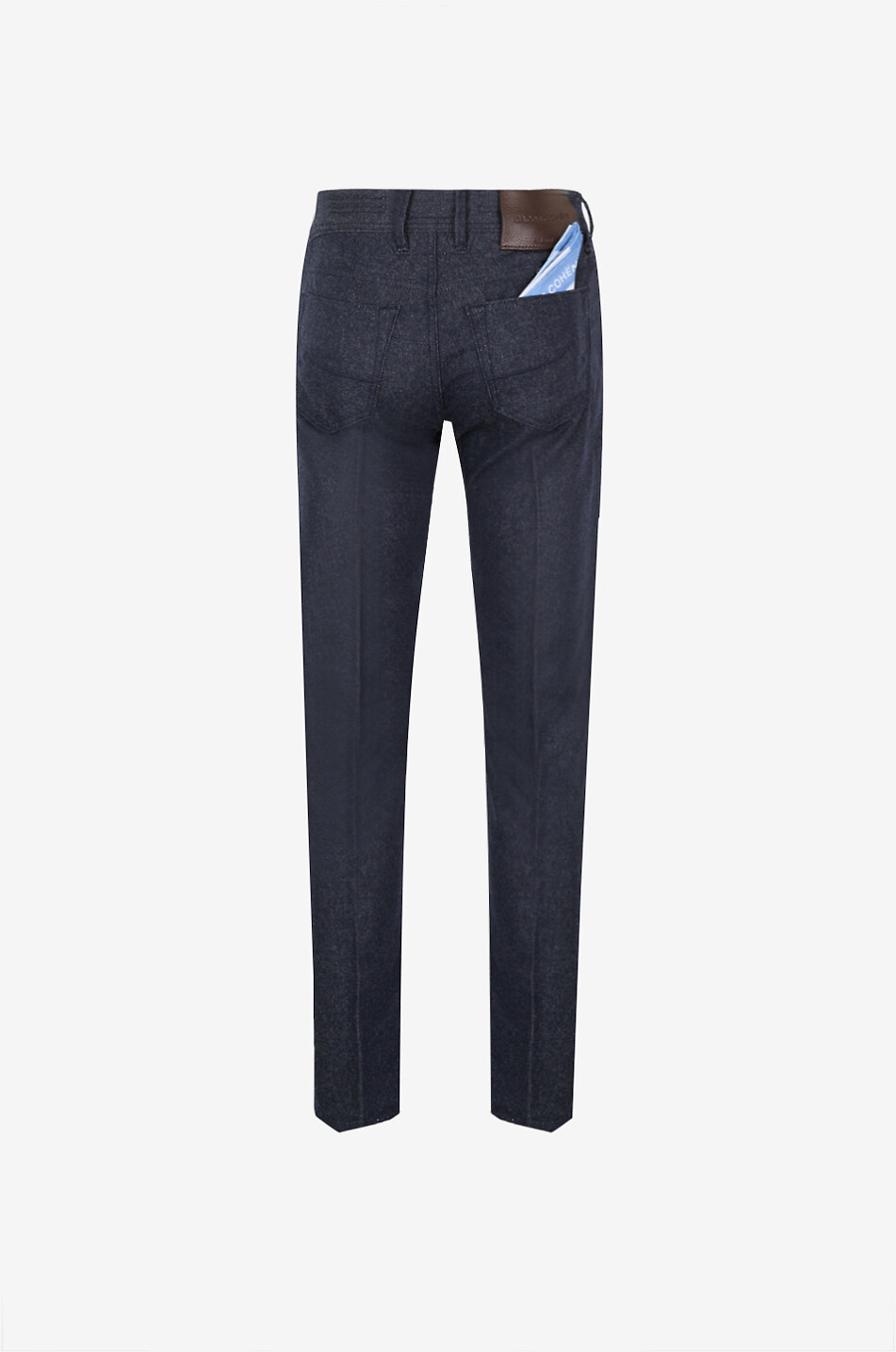 JACOB COHEN Jean regular en sergé droit Homme BLEU FONCE 2
