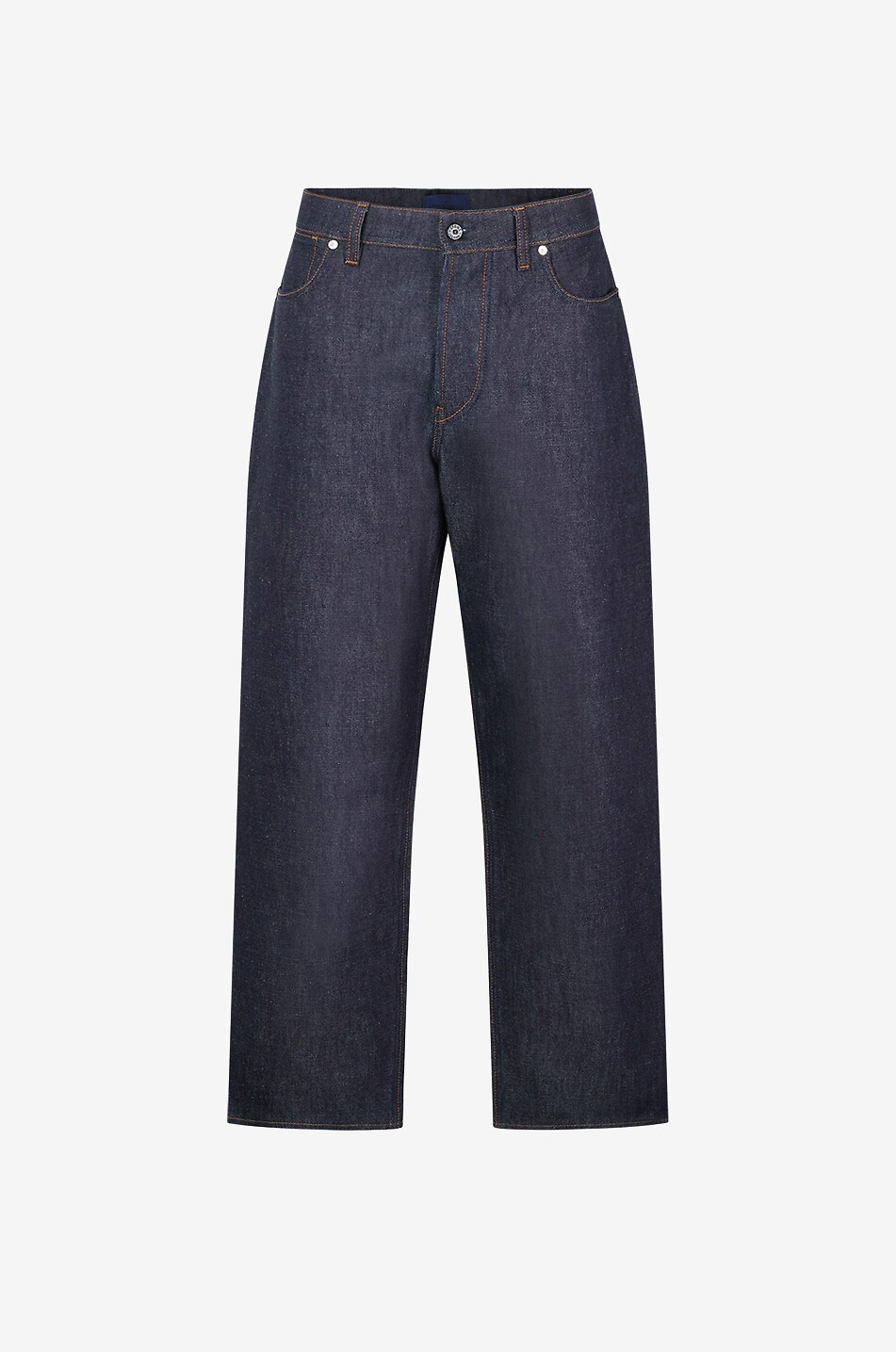 Jean regular en denim droit