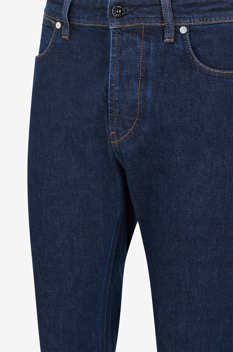 STONE ISLAND Jean regular droit en denim Homme BLEU FONCE 3