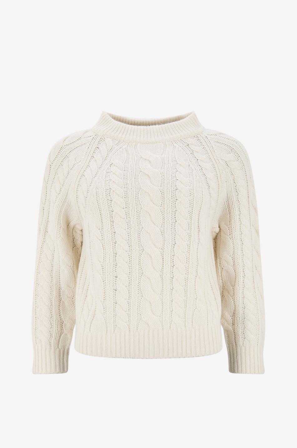 DÔEN Marlowe cashmere crewneck pullover Women EGGSHELL 1