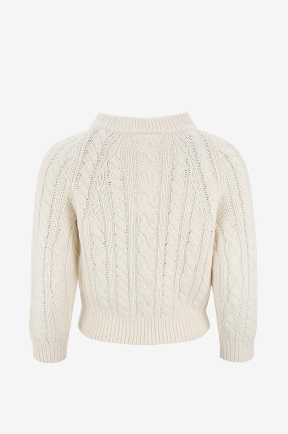 DÔEN Marlowe cashmere crewneck pullover Women EGGSHELL 2