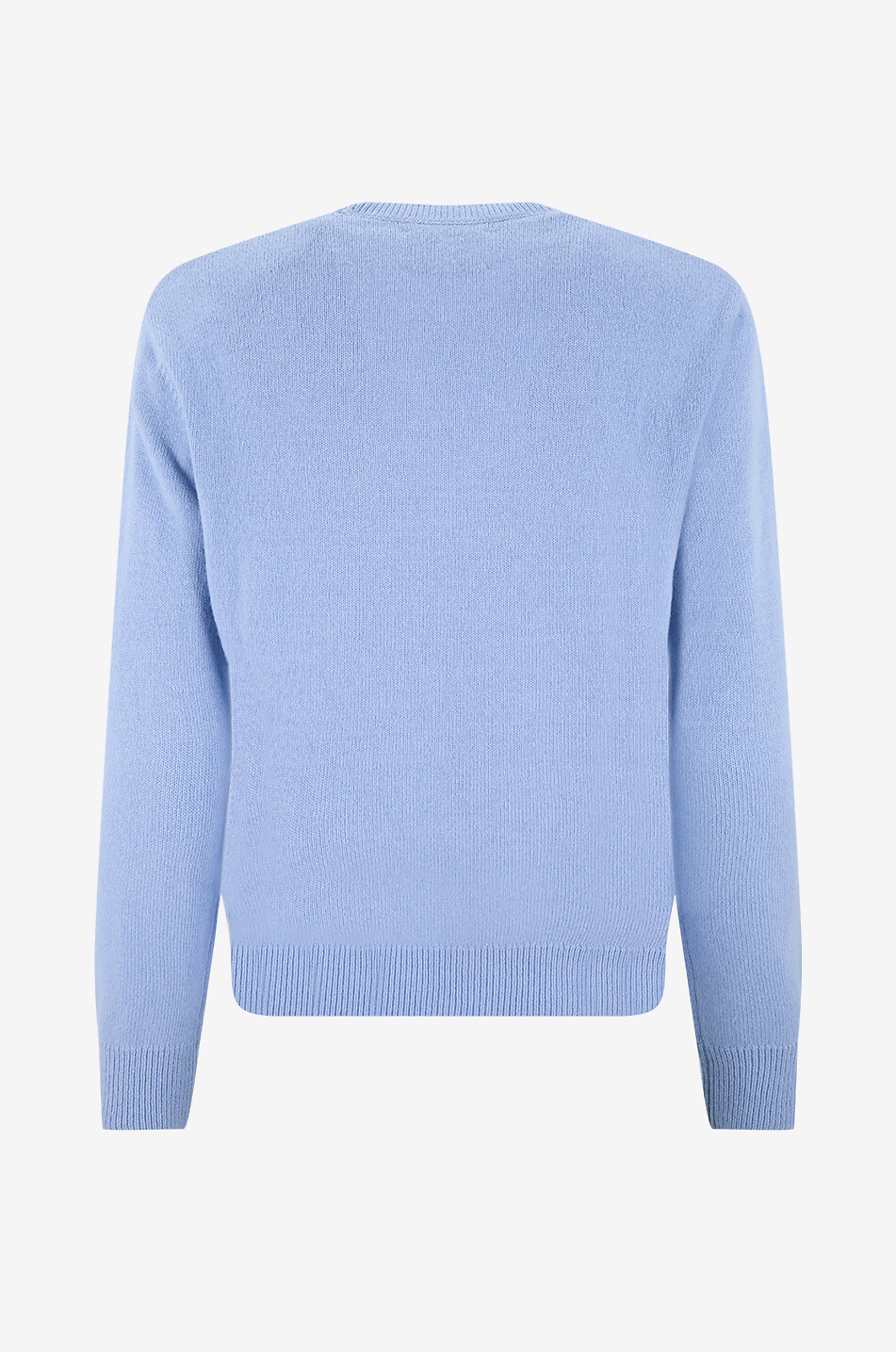MC2 SAINT BARTH After Chic round neck knitted jumper Women LIGHT BLUE 2