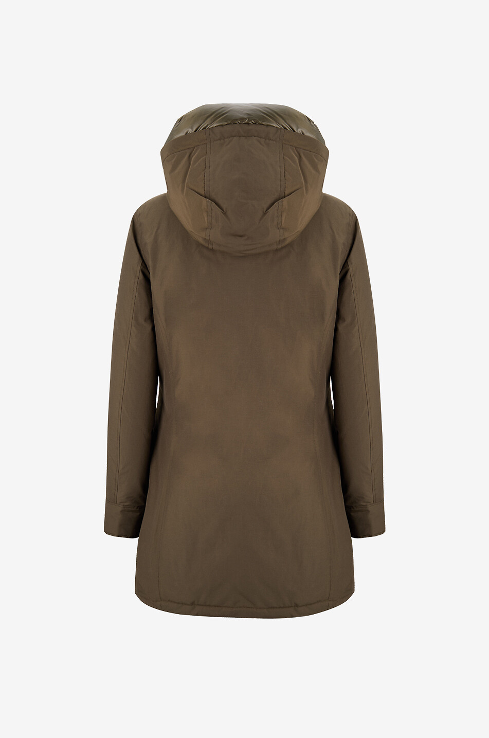 WOOLRICH Parka en coton Artic Femme KAKI FONCÉ 2