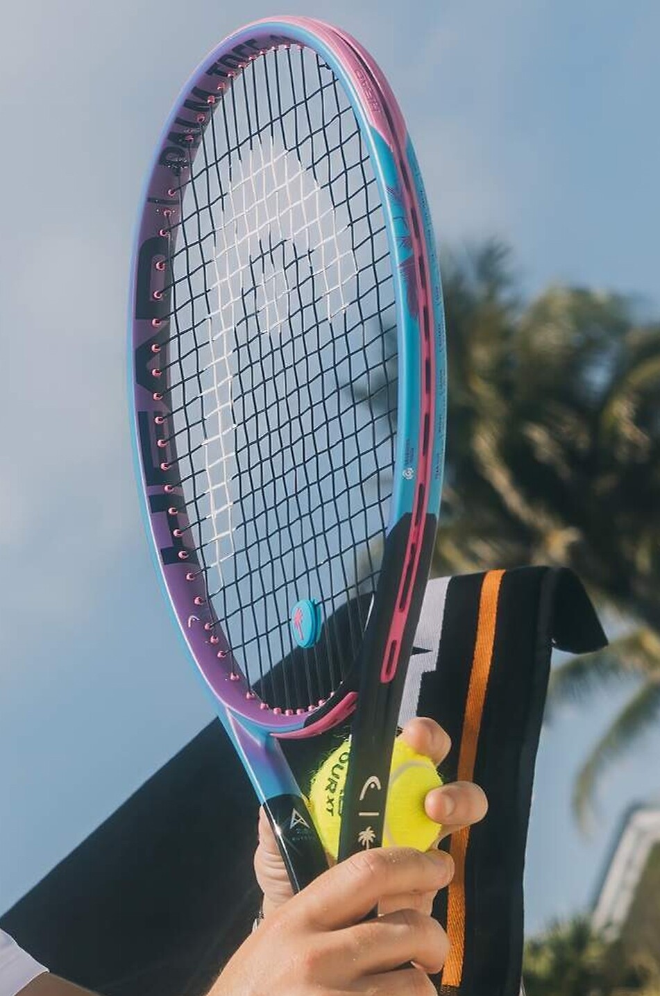 HEAD Tennisschläger-Vibrations-Dämpfer Palm Tree Crew Unisex BUNT 2