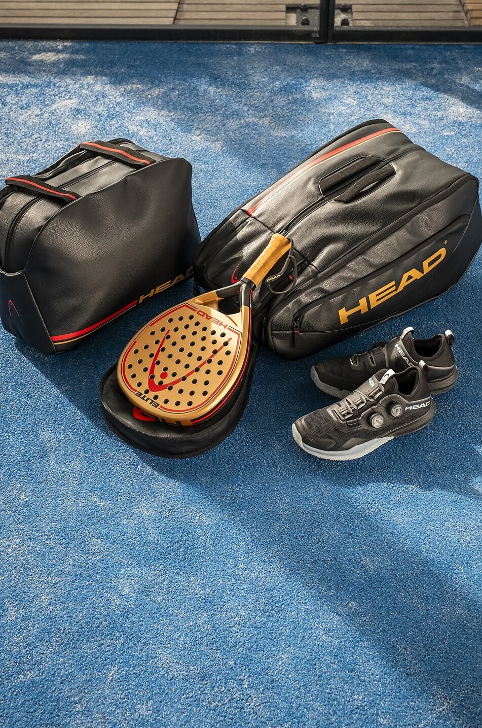 HEAD Padel Sporttasche aus hochwertigem Kunstleder Unisex BUNT 3