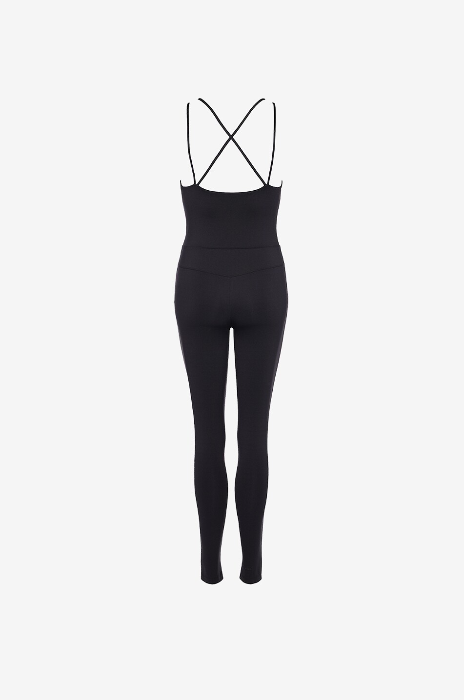 ERES Combinaison drapée en lycra à col V et découpes Indra Femme NOIR 2