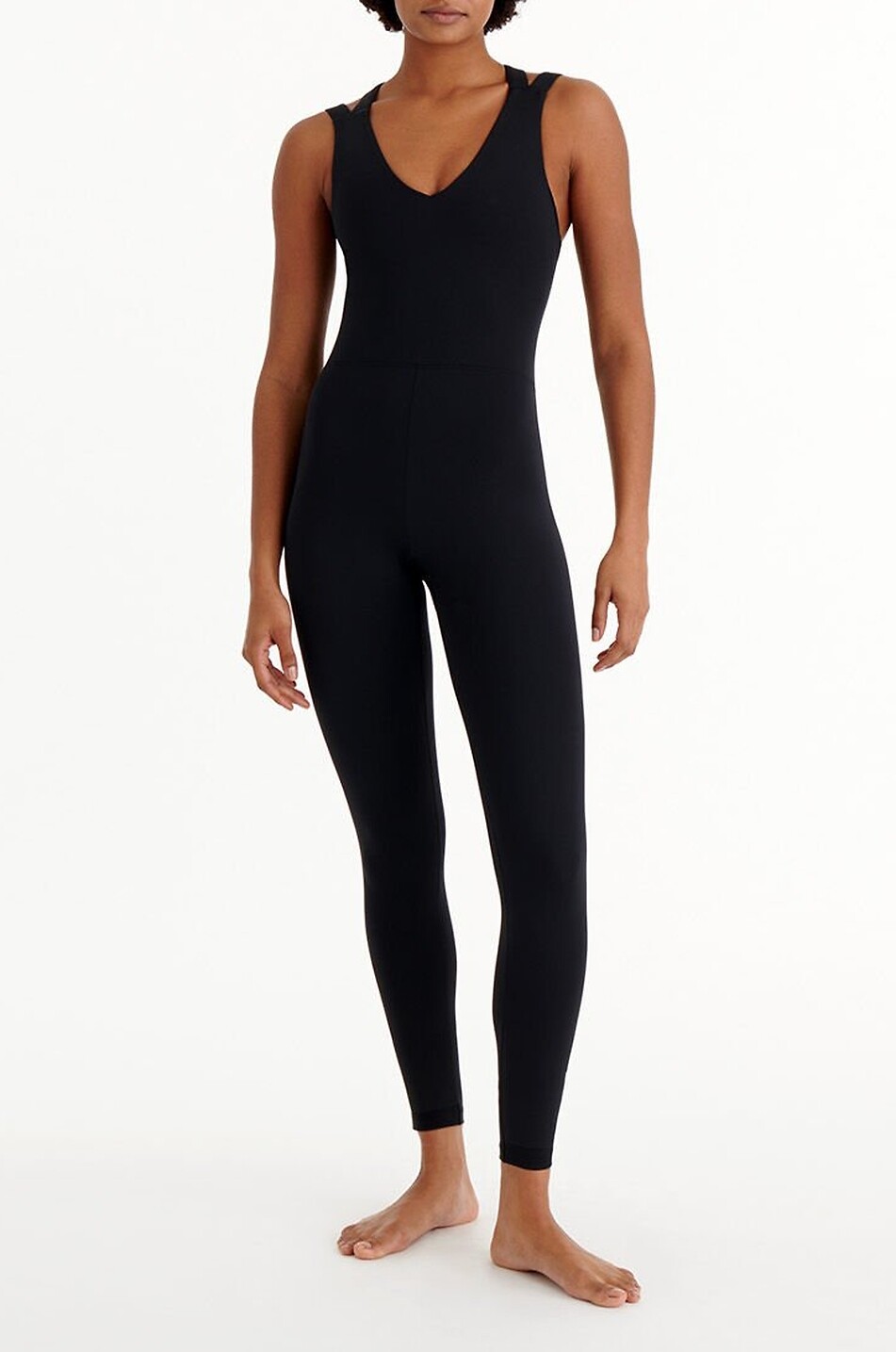 ERES Combinaison en lycra à bretelles croisées Kathrine Femme NOIR 3