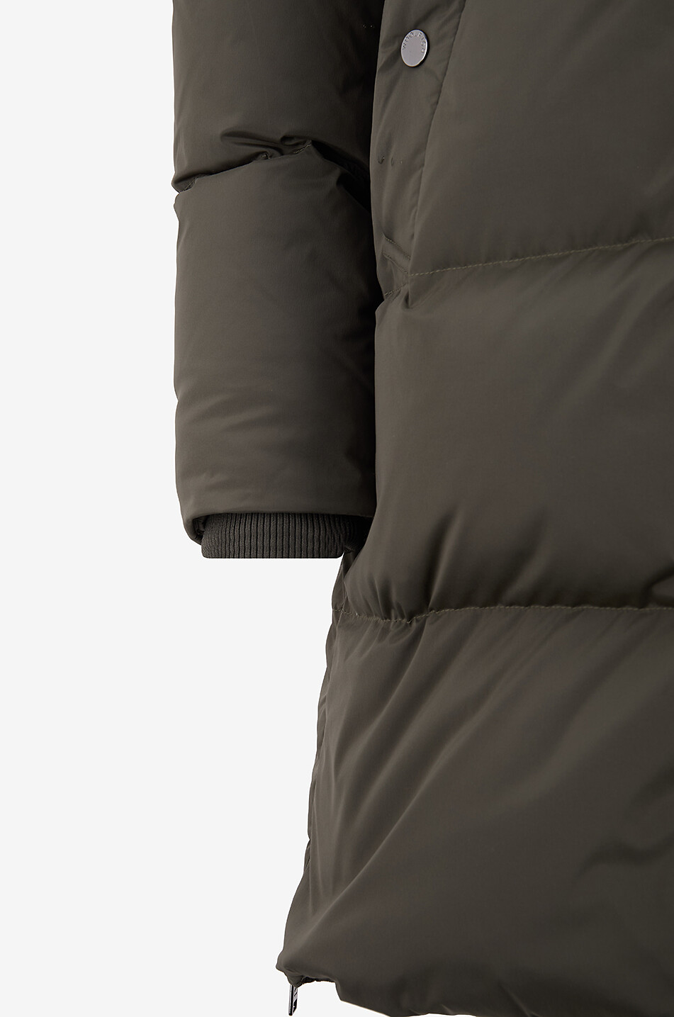 WOOLRICH Doudoune matelassée mi-longue en tissu technique Kelly Femme KAKI FONCÉ 3