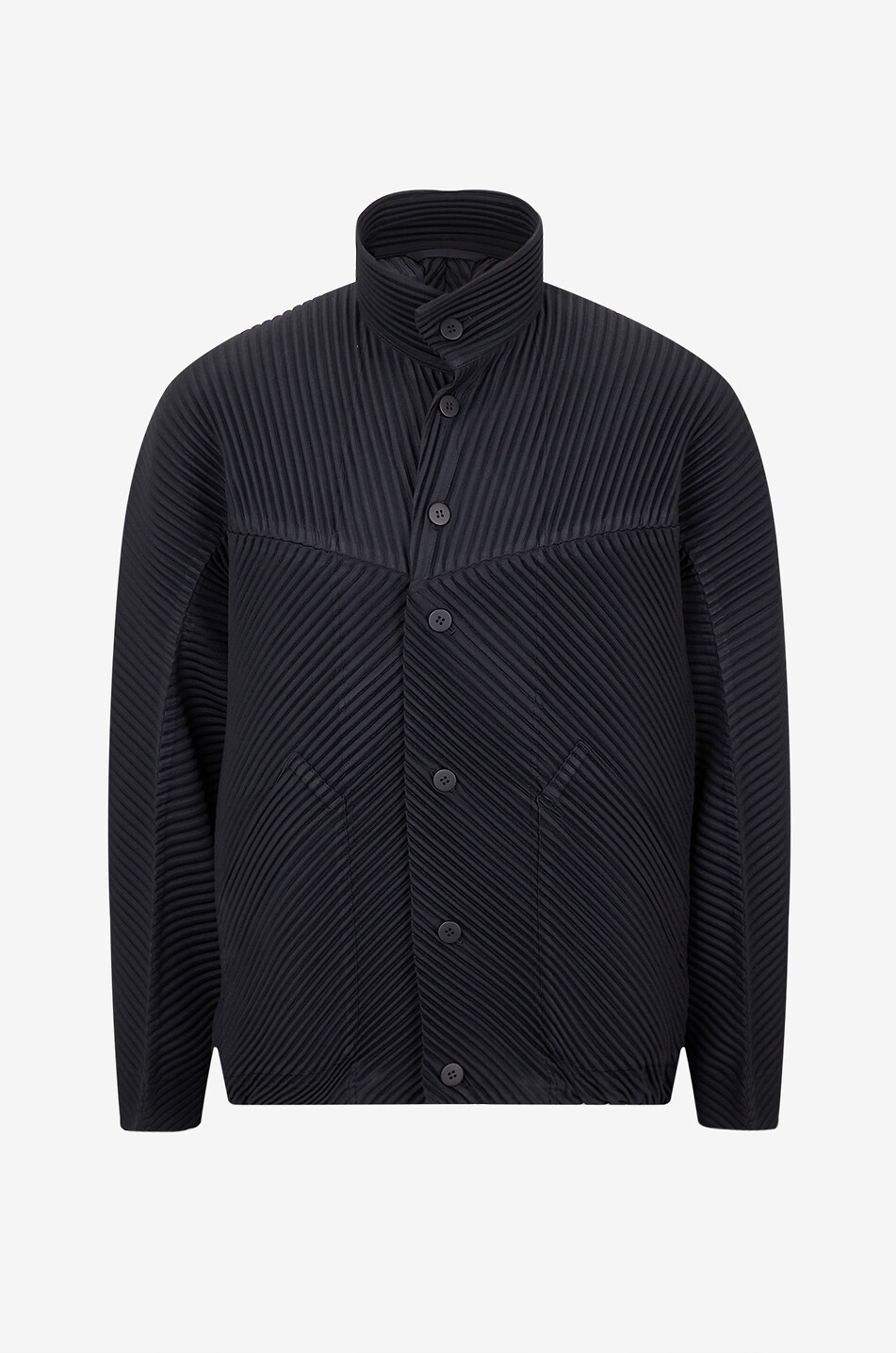 Strickjacke aus Waffeljersey mit Fledermausärmeln