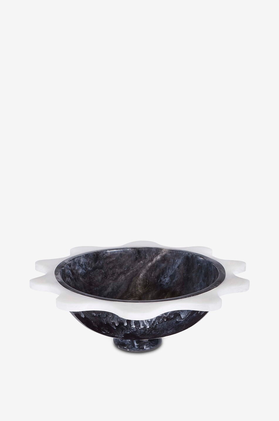 JONATHAN ADLER Bol rond marbré Como Ripple - 30 cm Maison MULTICOLORE 2