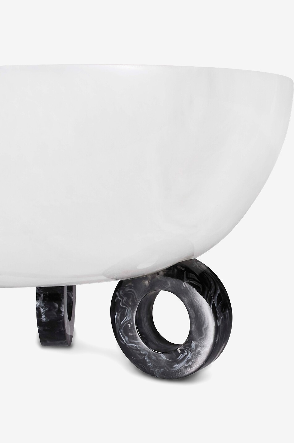 JONATHAN ADLER Bol rond marbré Como Disc Maison MULTICOLORE 4