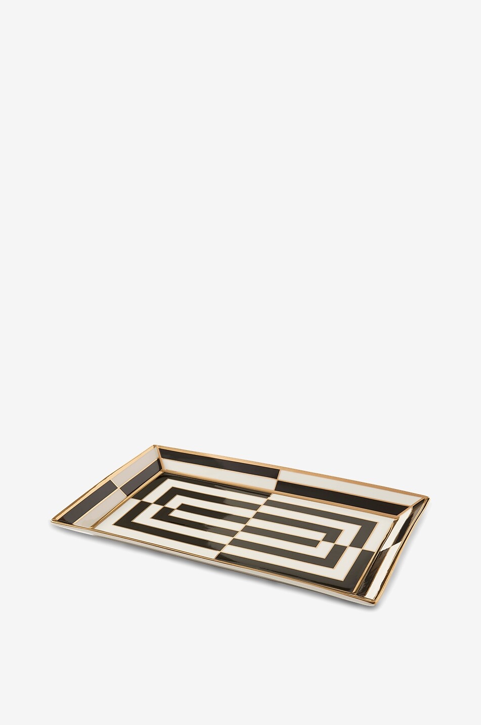 JONATHAN ADLER Geometric pattern rectangular Op Art tray Home MULTI COLOURED 2