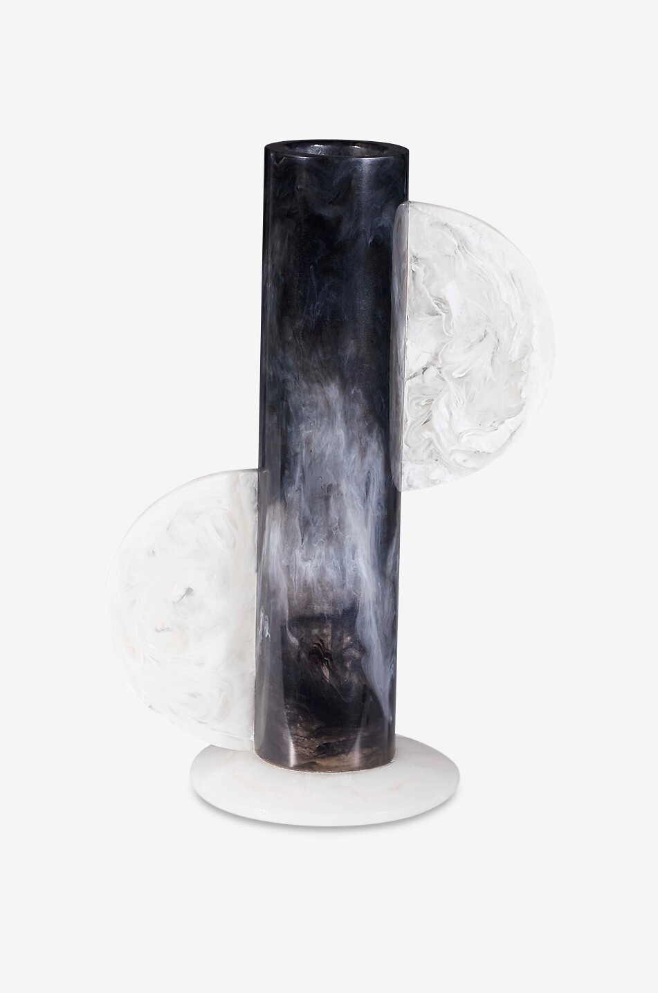 JONATHAN ADLER Zweifarbige Keramik-Zylindervase Como Haus BUNT 3