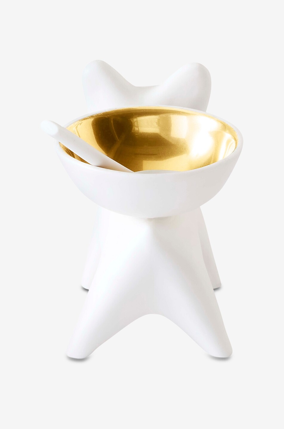 JONATHAN ADLER Salière et poivrier en céramique French Bulldog - 10 cm Maison BLANC 4