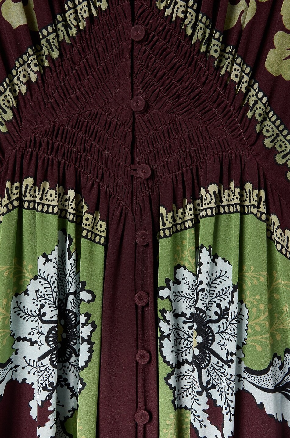 LA DOUBLEJ Long Camerino Bounty Placée silk crepe dress Women MULTI COLOURED 3