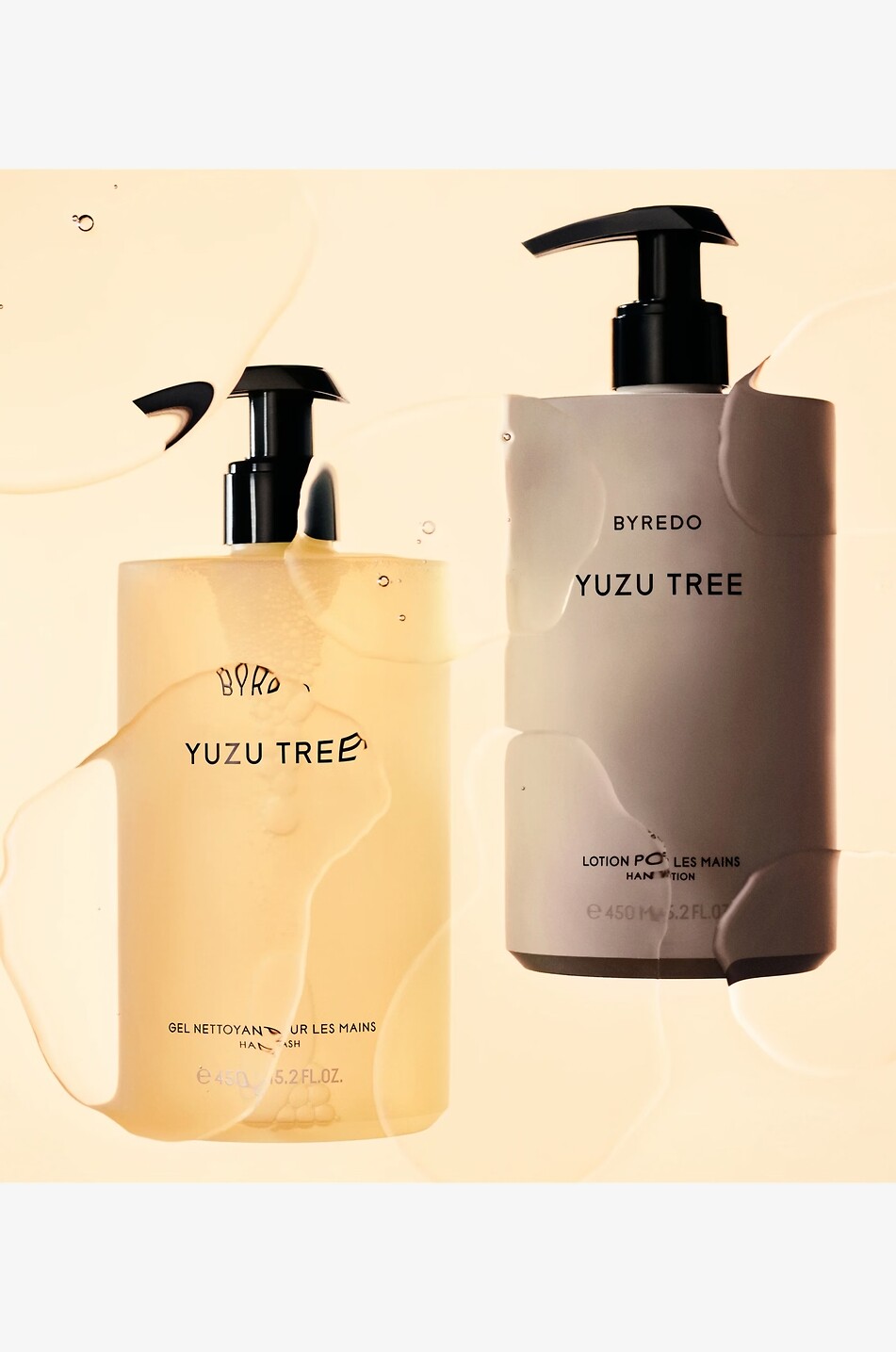 BYREDO Nachfüllpackung reinigendes Handgel Yuzu Tree - 450 ml Unisex Farblos 2