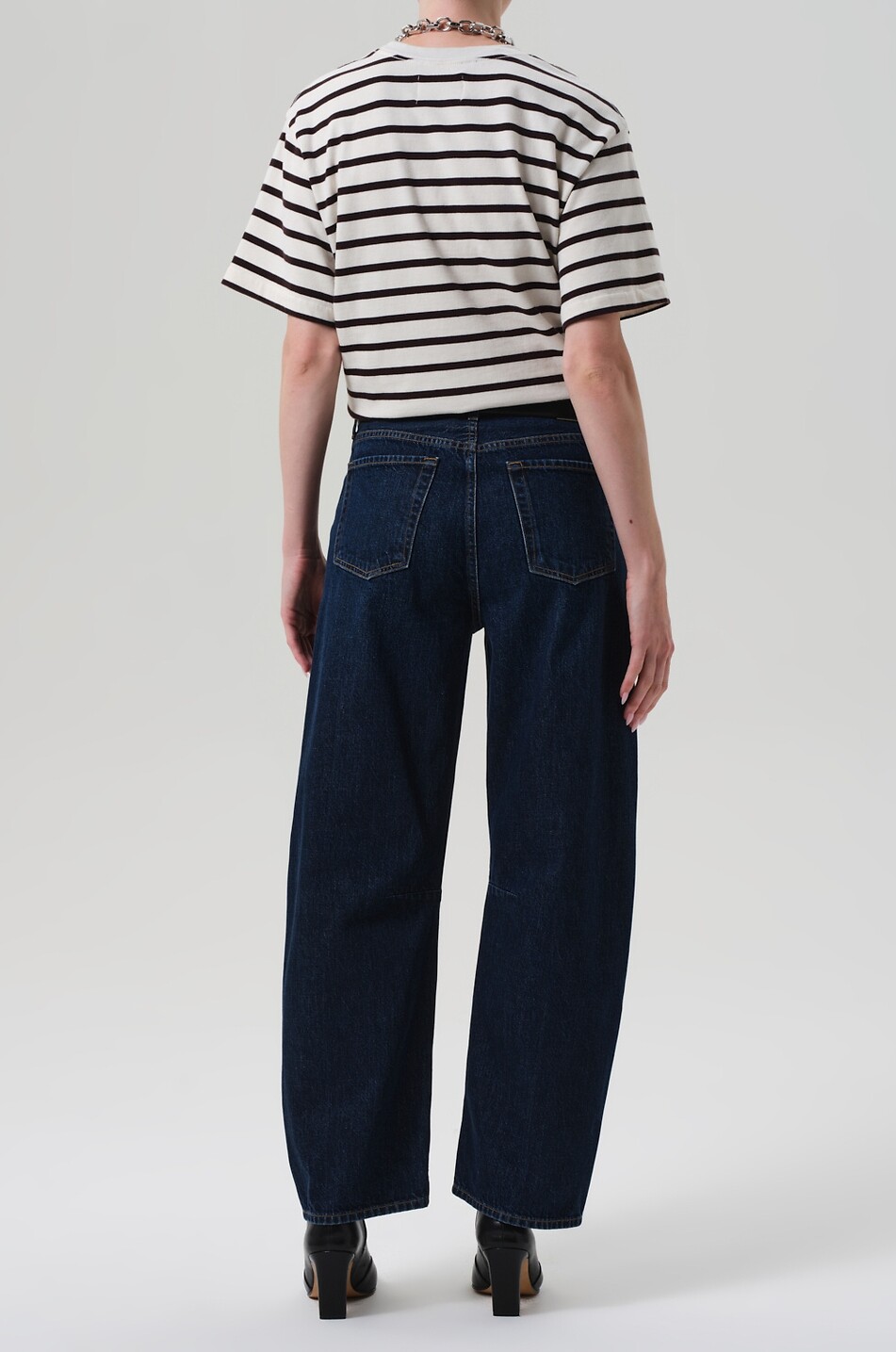 CITIZENS OF HUMANITY Miro Medina relaxed barrel leg jeans Women DARK BLUE 3