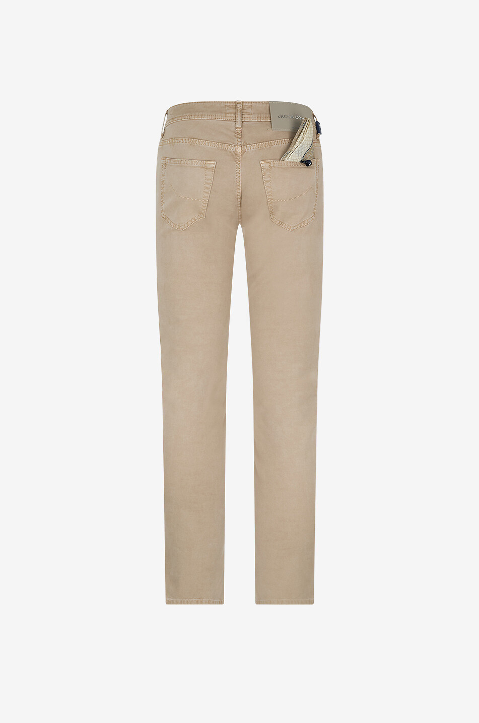 JACOB COHEN Schlanke Jeans aus Leinen Herren Mittle beige 2