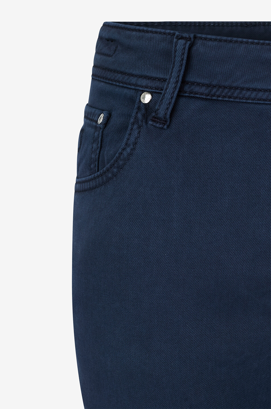 JACOB COHEN Schlanke Jeans aus Leinen Herren DUNKELBLAU 3