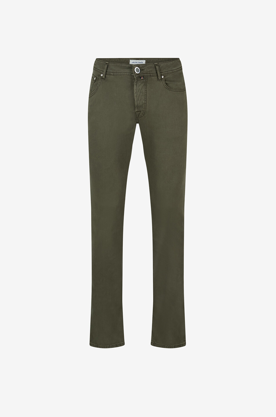 Schlanke Jeans aus Leinen