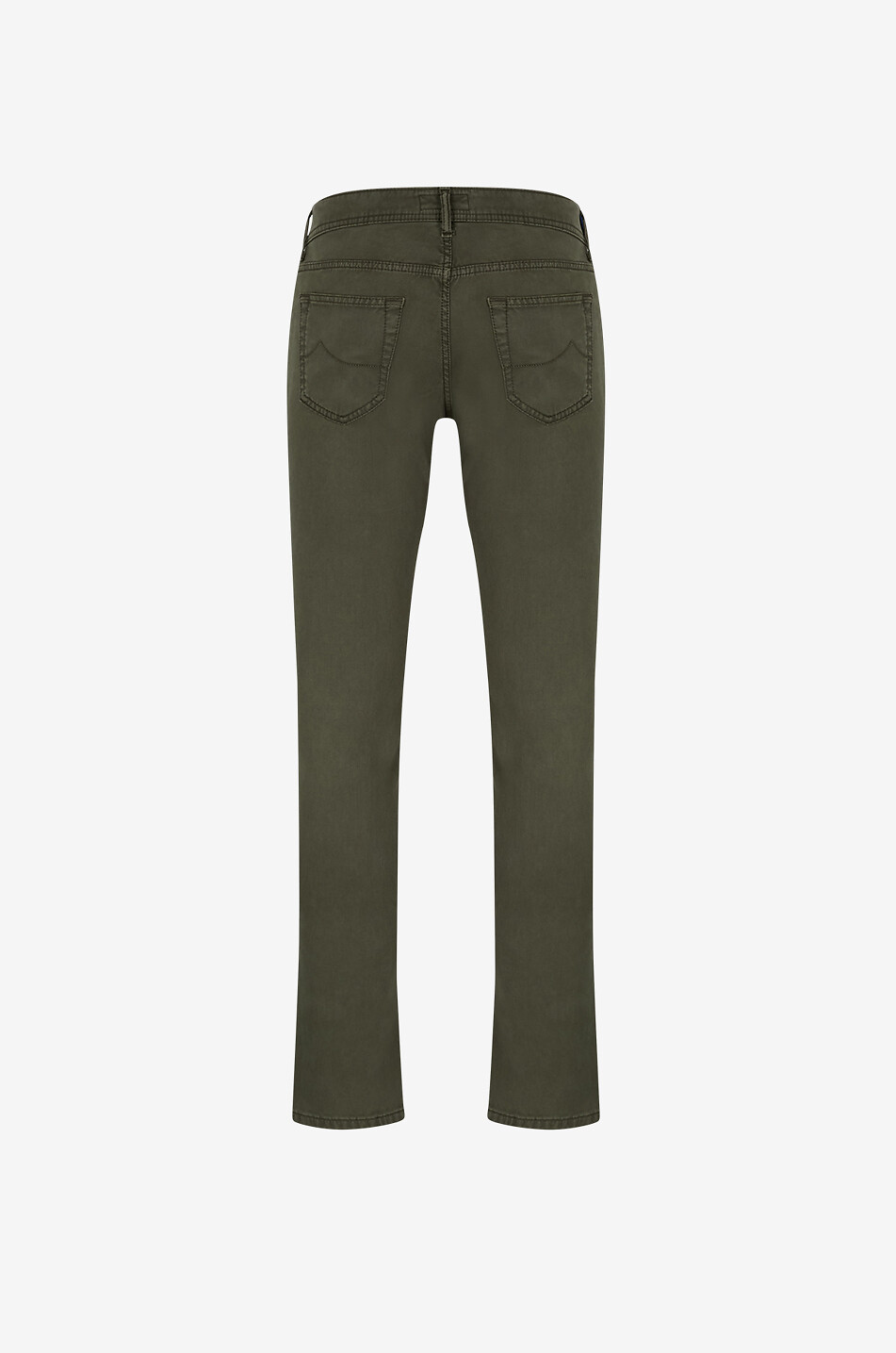 JACOB COHEN Schlanke Jeans aus Leinen Herren MITTELGRÜN 2
