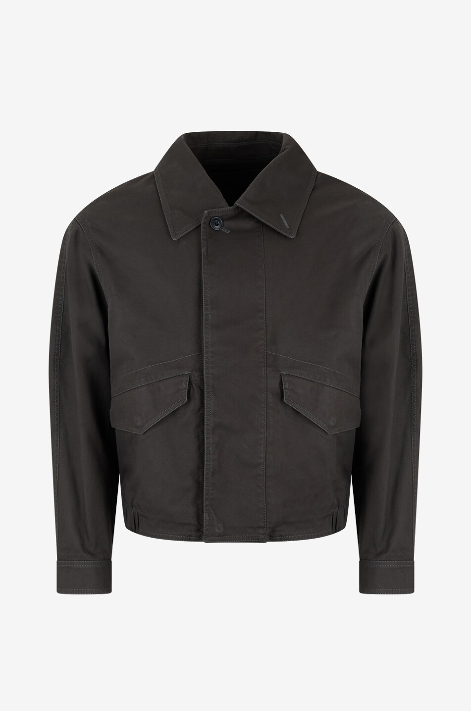 Shirt Blouson lightweight cotton and silk jacket - LEMAIRE - BLACK