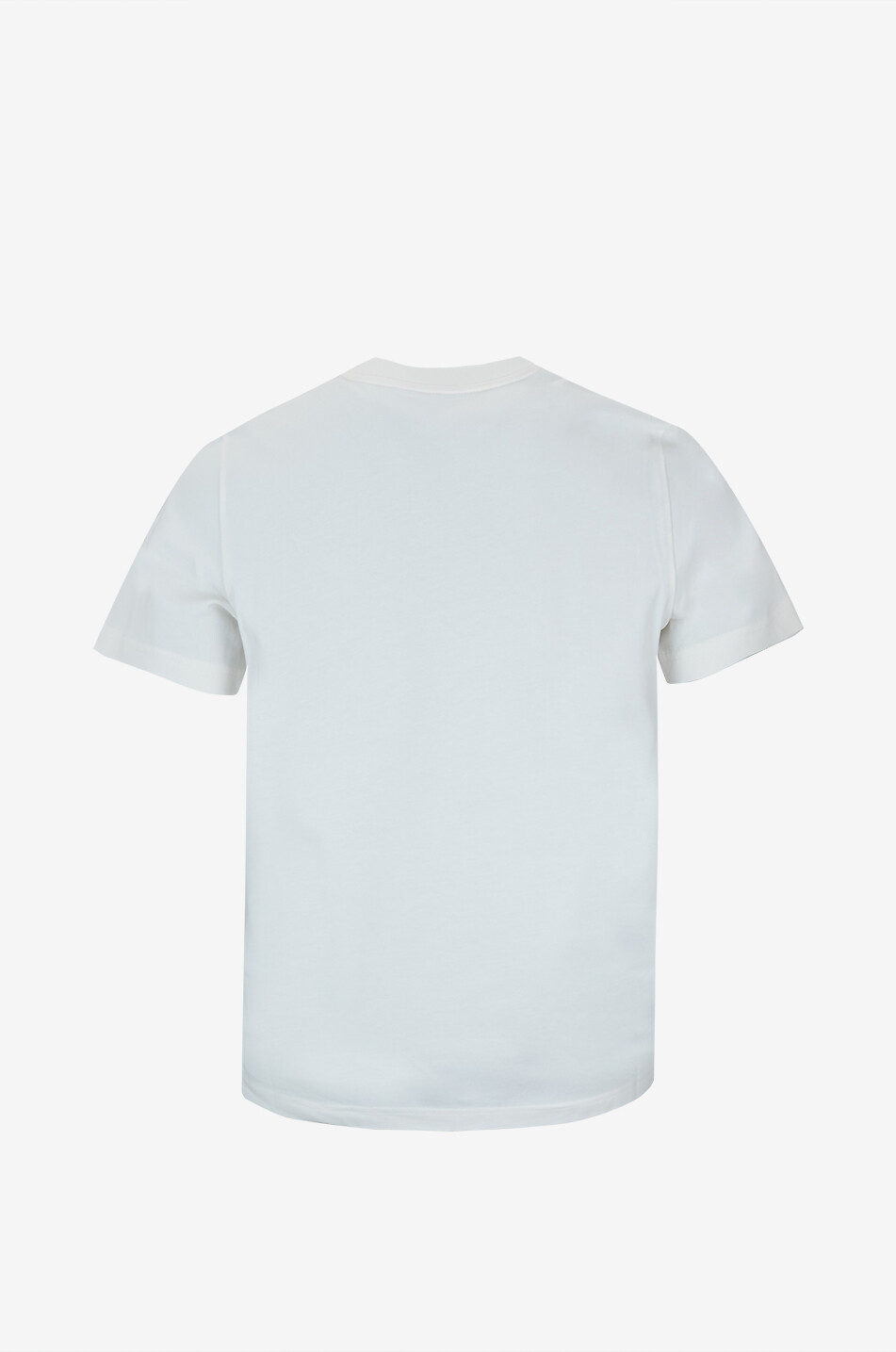 MONCLER T-shirt à col rond en jersey Homme BLANC 2
