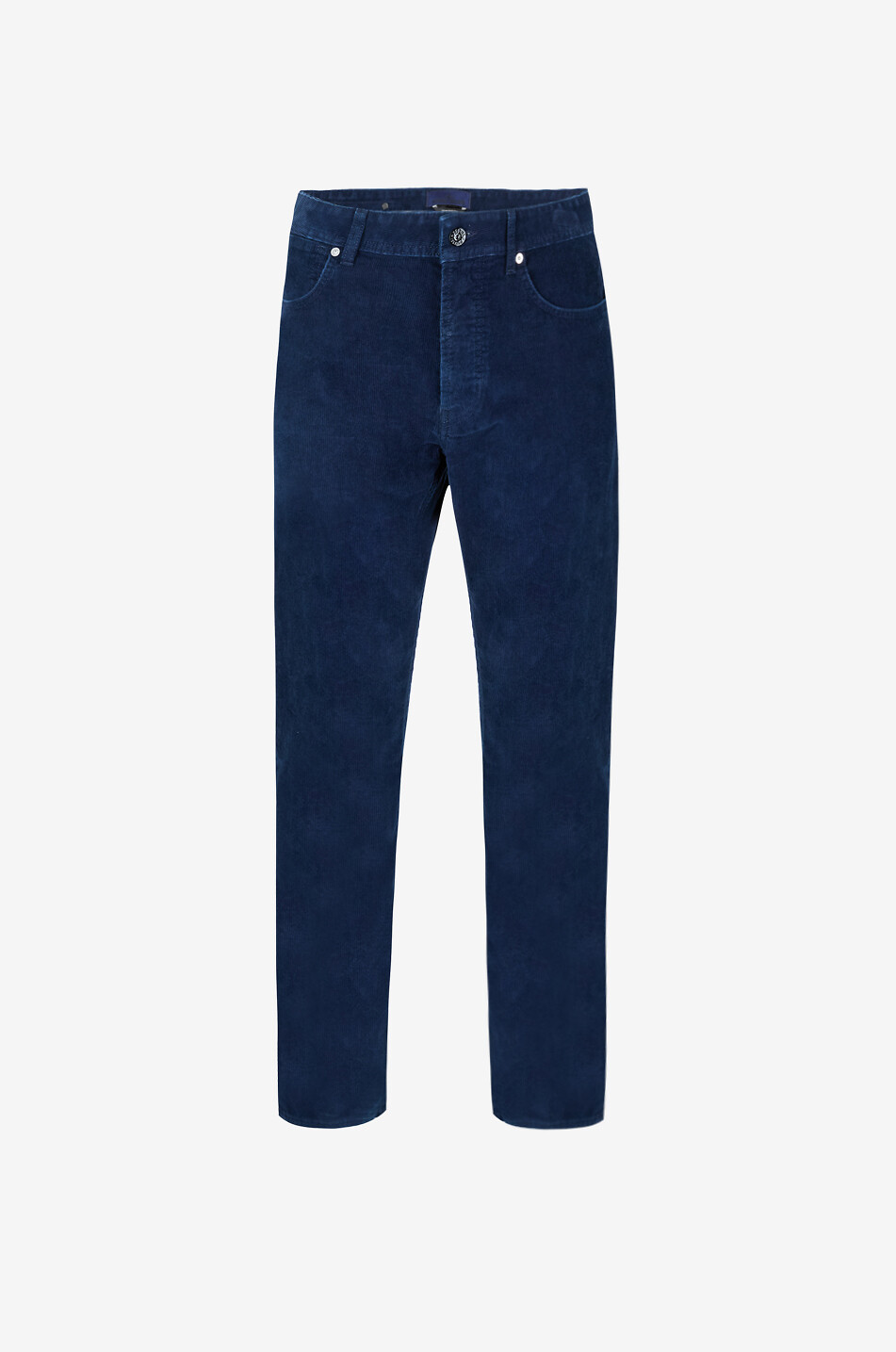 STONE ISLAND Straight corduroy trousers Men DARK BLUE 1