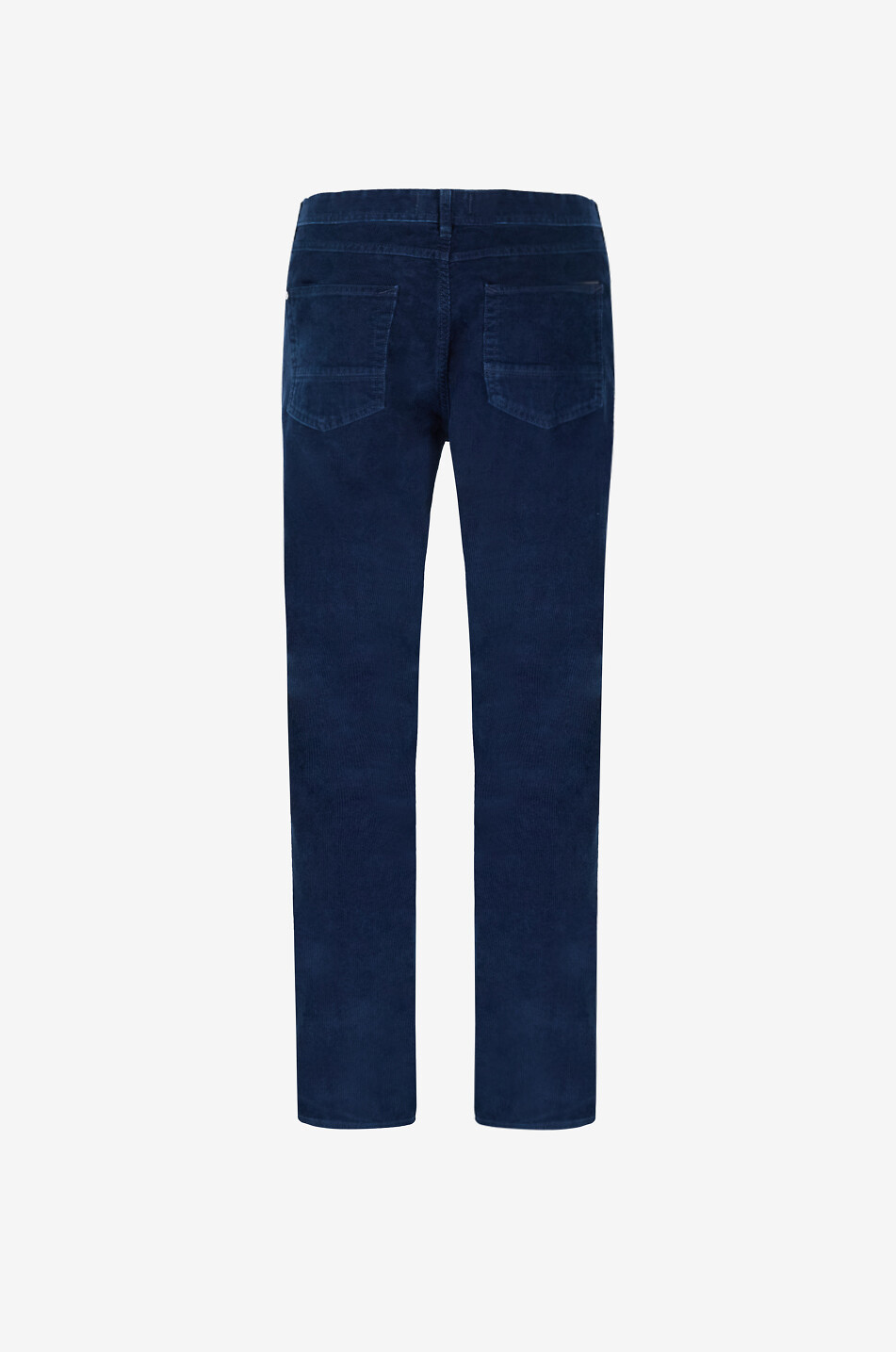 STONE ISLAND Straight corduroy trousers Men DARK BLUE 2