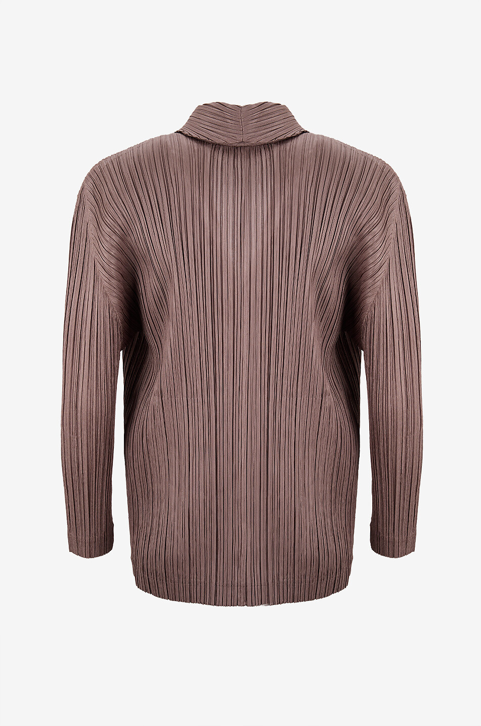 PLEATS PLEASE Kurzer Tweed-Blazer mit Reverskragen Heritage Damen BRAUN 2